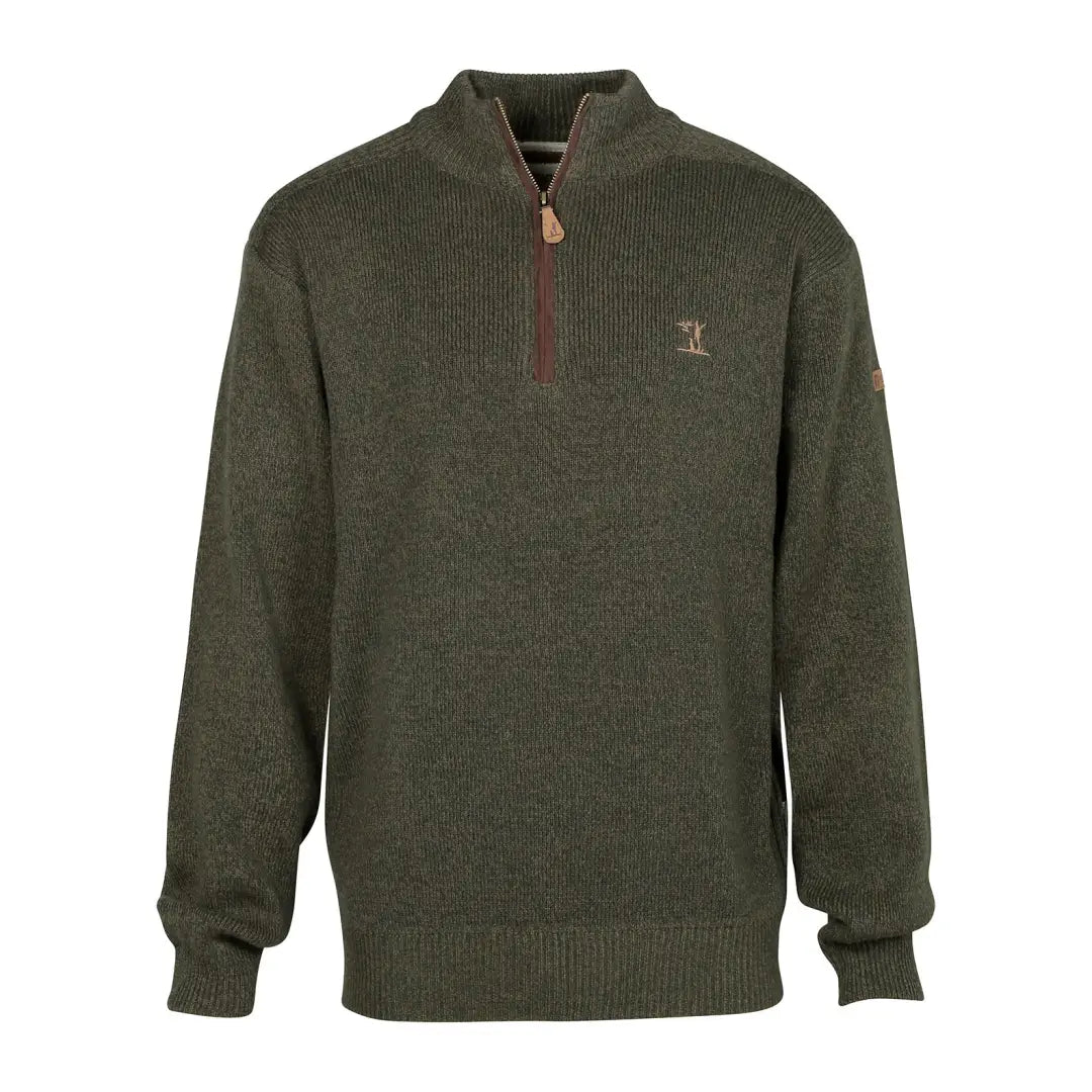 Percussion Embroidered High Neck Hunting Sweater New Forest Clothing