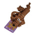 Brown plush dog toy with googly eyes, perfect for Henry Wag Rope Buddies playtime