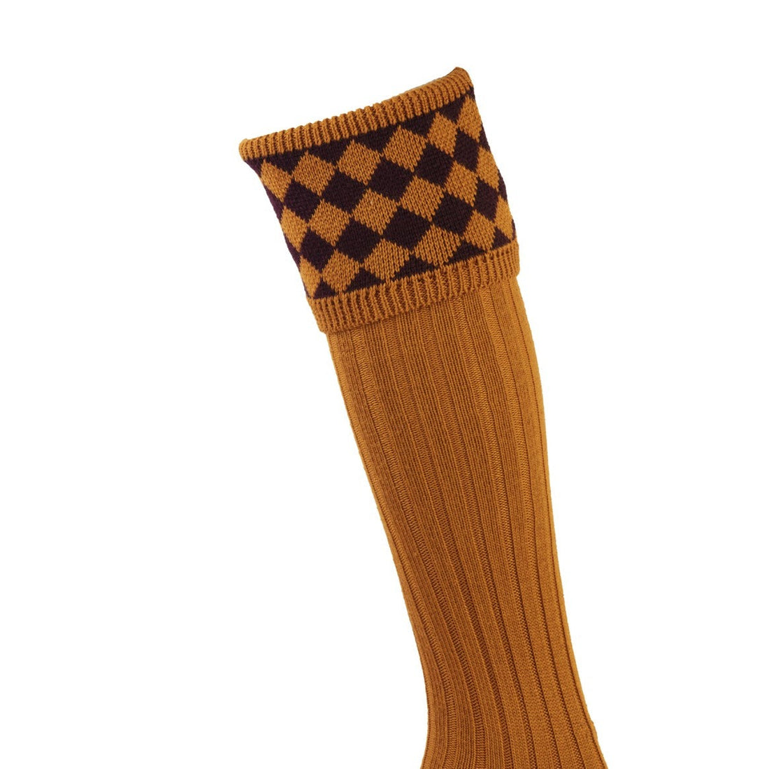 House of Cheviot Chessboard Socks