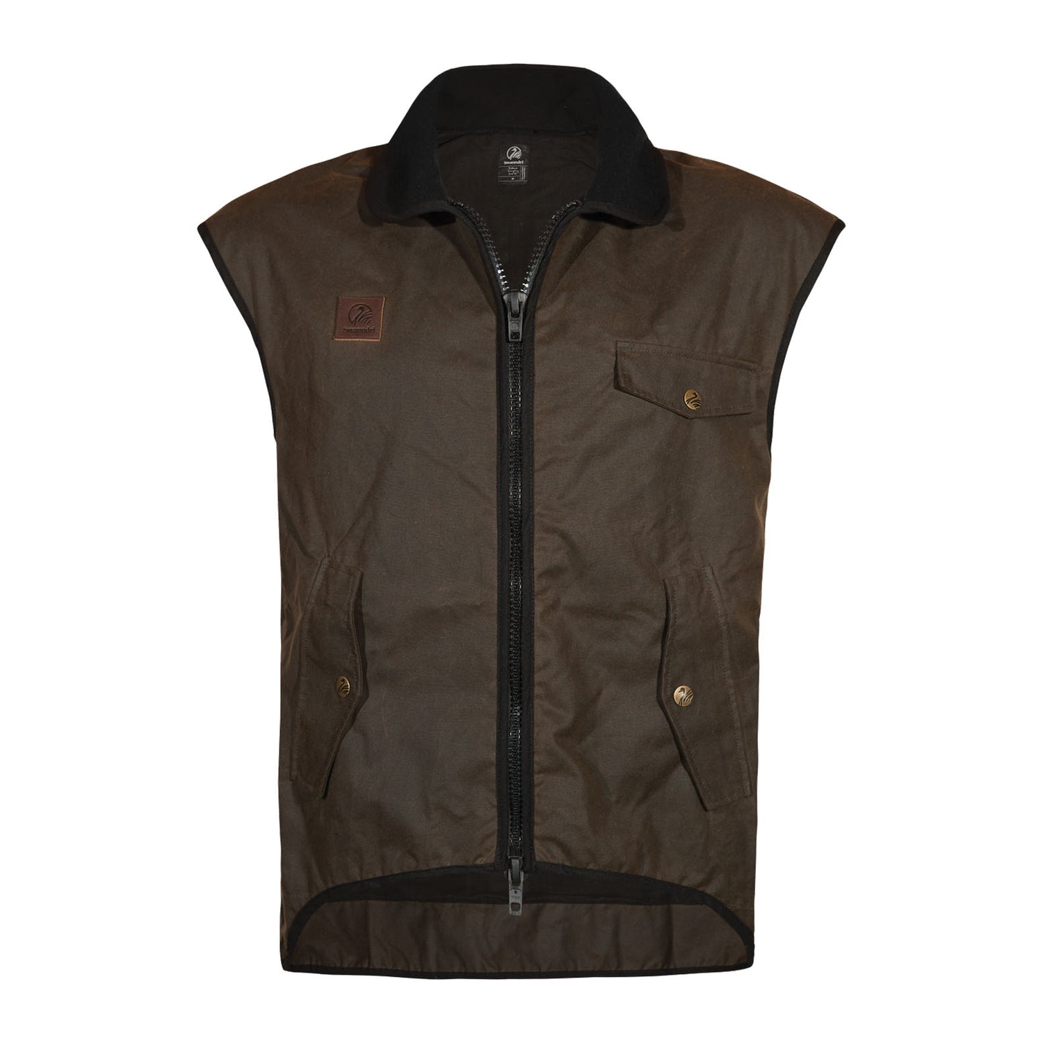 Swanndri Levels Oilskin Vest