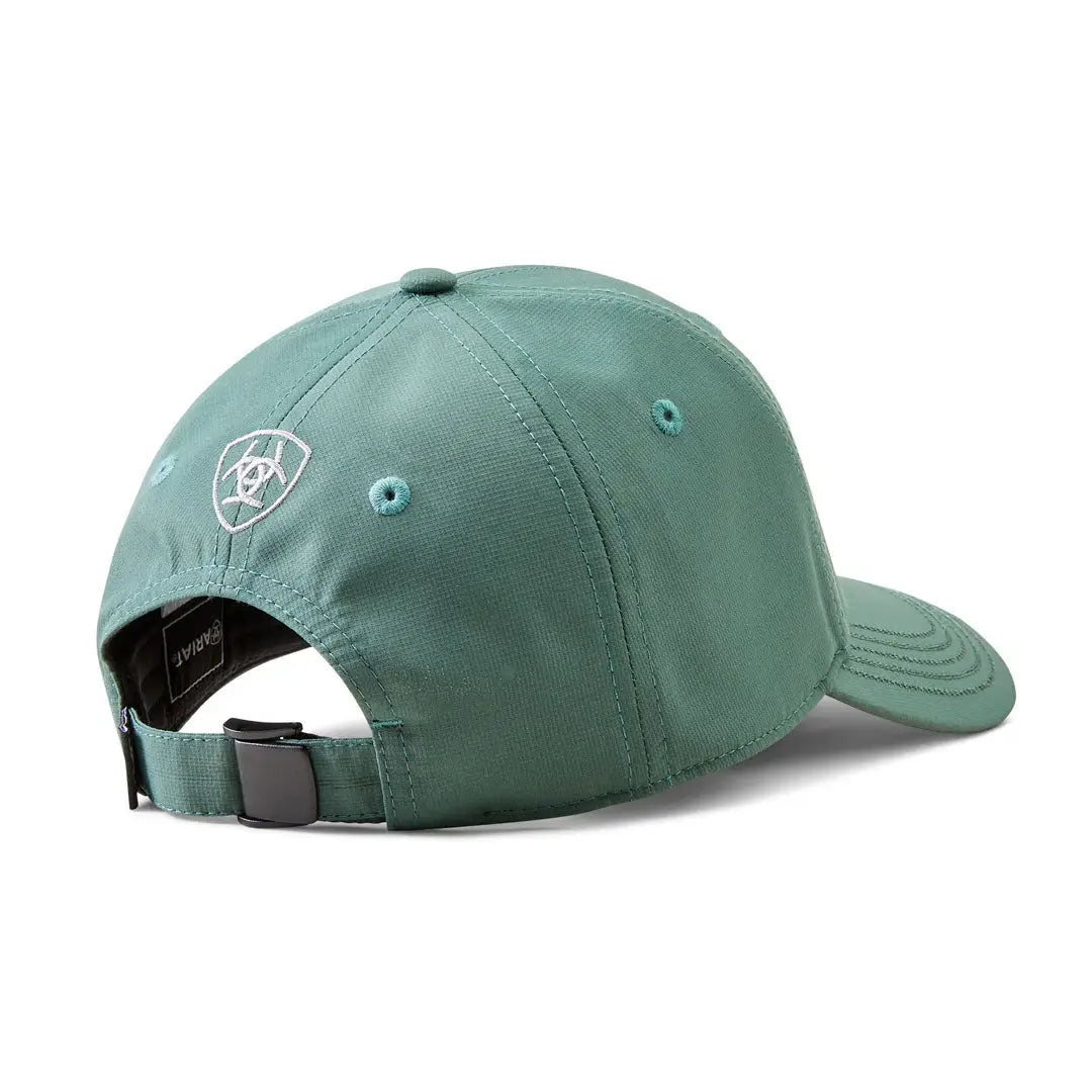 Mint green Ariat Shield Performance Cap for outdoors, perfect for country clothing and hunting