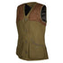 Hunting vest with leather patches and pockets, perfect for a Baleno Dolman traditional gilet