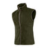 Dark green Baleno Sally Ladies fleece bodywarmer with full zipper and high collar