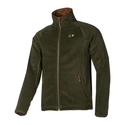 Dark green Baleno Watson Water Resistant Fleece jacket with zipper and collar