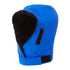 Bright blue Buffalo DP Hood with black fleece lining and velcro, perfect for winter