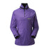 Purple Buffalo Womens Mountain Shirt with half-zip front and high collar for stylish warmth