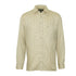 Beige and white checkered Champion Cartmel long sleeve country shirt with pocket