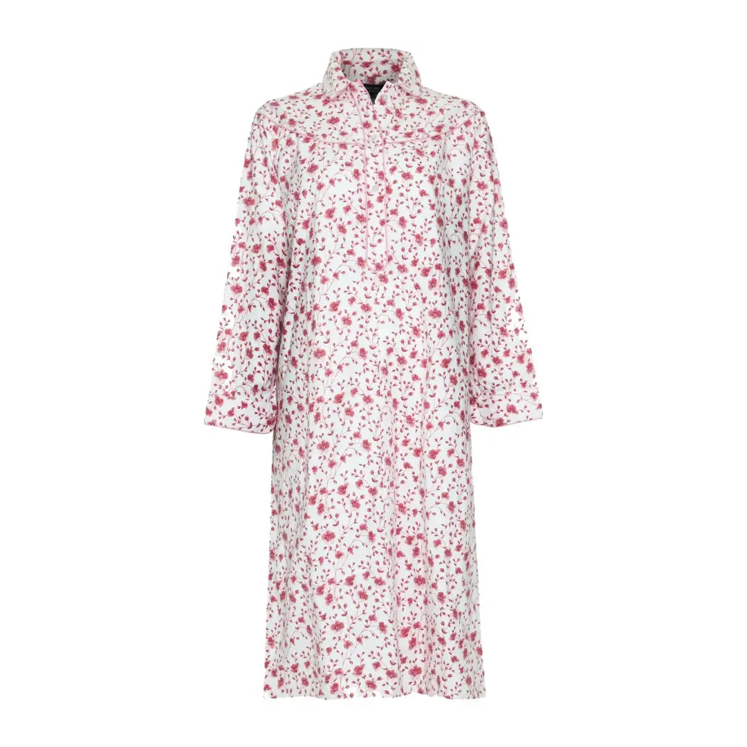 Floral print shirt dress showcasing the stylish Champion Eleanor Ladies Nightdress