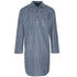 Men’s Champion Harrow nightshirt with stripes, collar, and front pocket for comfy sleep