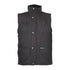 Black Champion Peak Bodywarmer with pockets and high collar for ultimate style and comfort