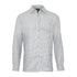 White button-down shirt with a black grid pattern from Champion Salisbury Shirt