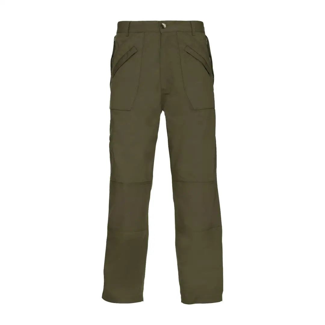 Olive green Champion Wenlock Action Trouser with side pockets for stylish utility