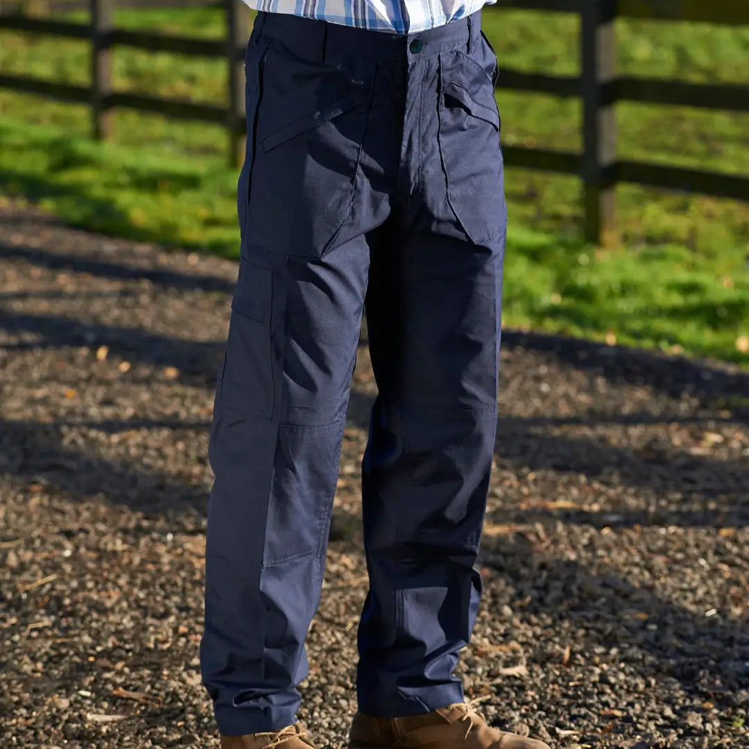 Dark blue Champion Wenlock Action Trouser with multiple pockets for ultimate convenience