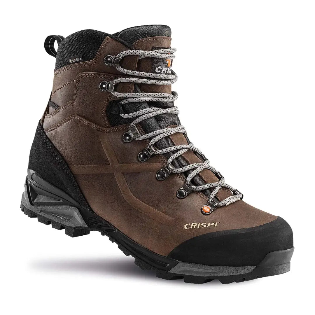 Rugged brown Crispi Valdrez Pro GTX Boots for hunting and outdoor adventures