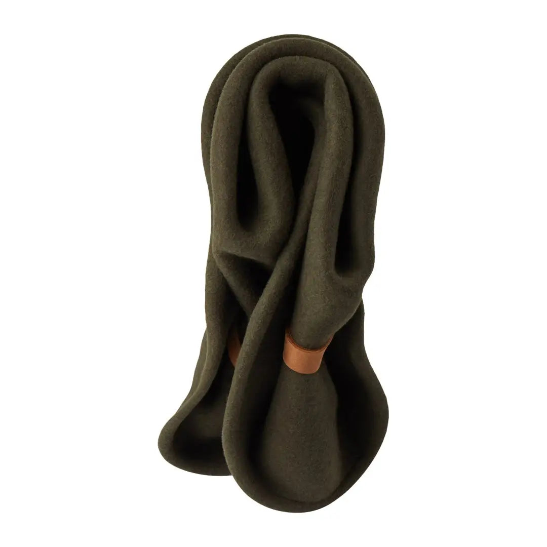 Dark green fleece balaclava for the Deerhunter Adventurer Felt Crushable Hat