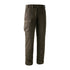 Dark green Deerhunter Explore Winter Trousers perfect for hiking with cargo pockets