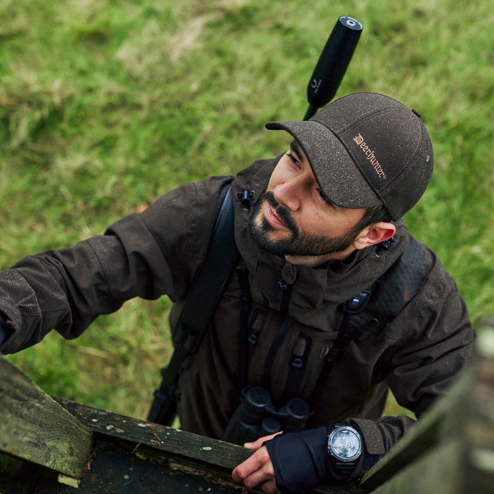 Brown Deerhunter cap perfect for hunting and outdoor adventures in country clothing