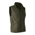 Dark green Deerhunter Gamekeeper Waistcoat with high collar and side pockets