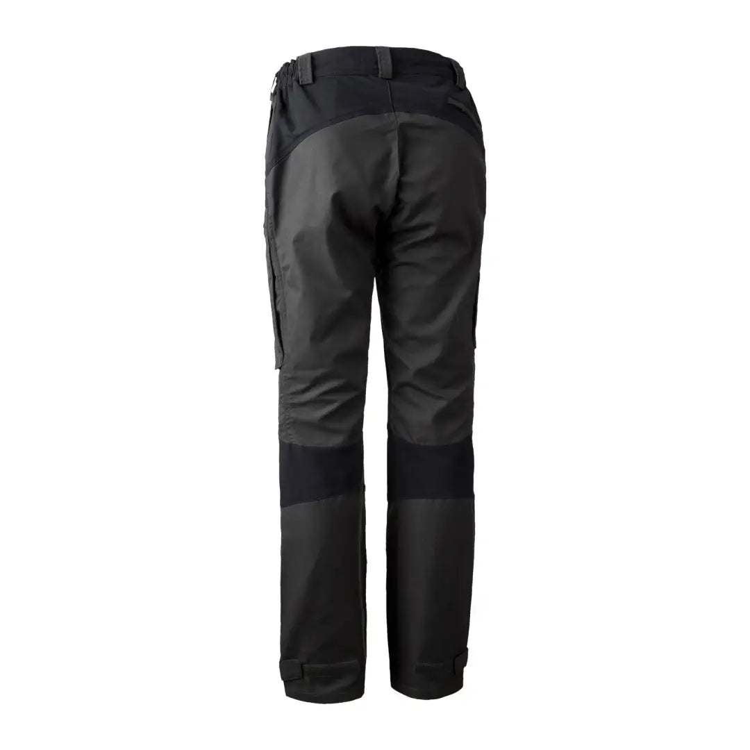 Black outdoor Lady Ann Trousers with reinforced knees and seat for hiking comfort