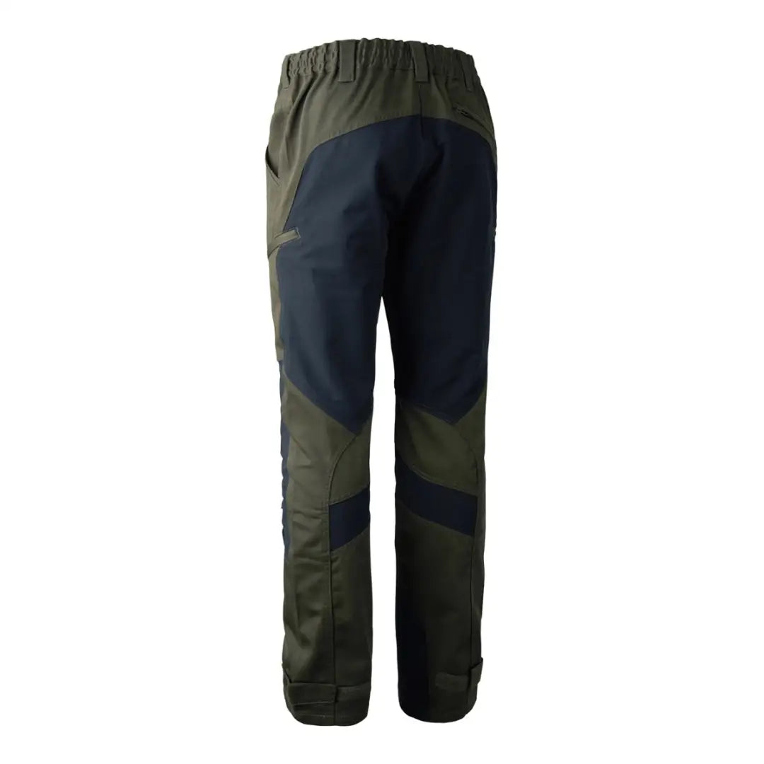 Pair of Deerhunter Rogaland Contrast Stretch Trousers with reinforced knees for outdoor adventures