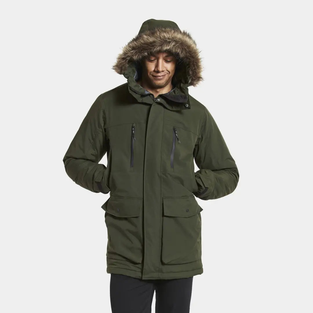 Didriksons Fredrik Parka Heavy Padded Windproof New Forest Clothing