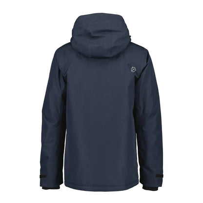 Navy blue Didriksons Stefan Jacket featuring a small logo on the chest