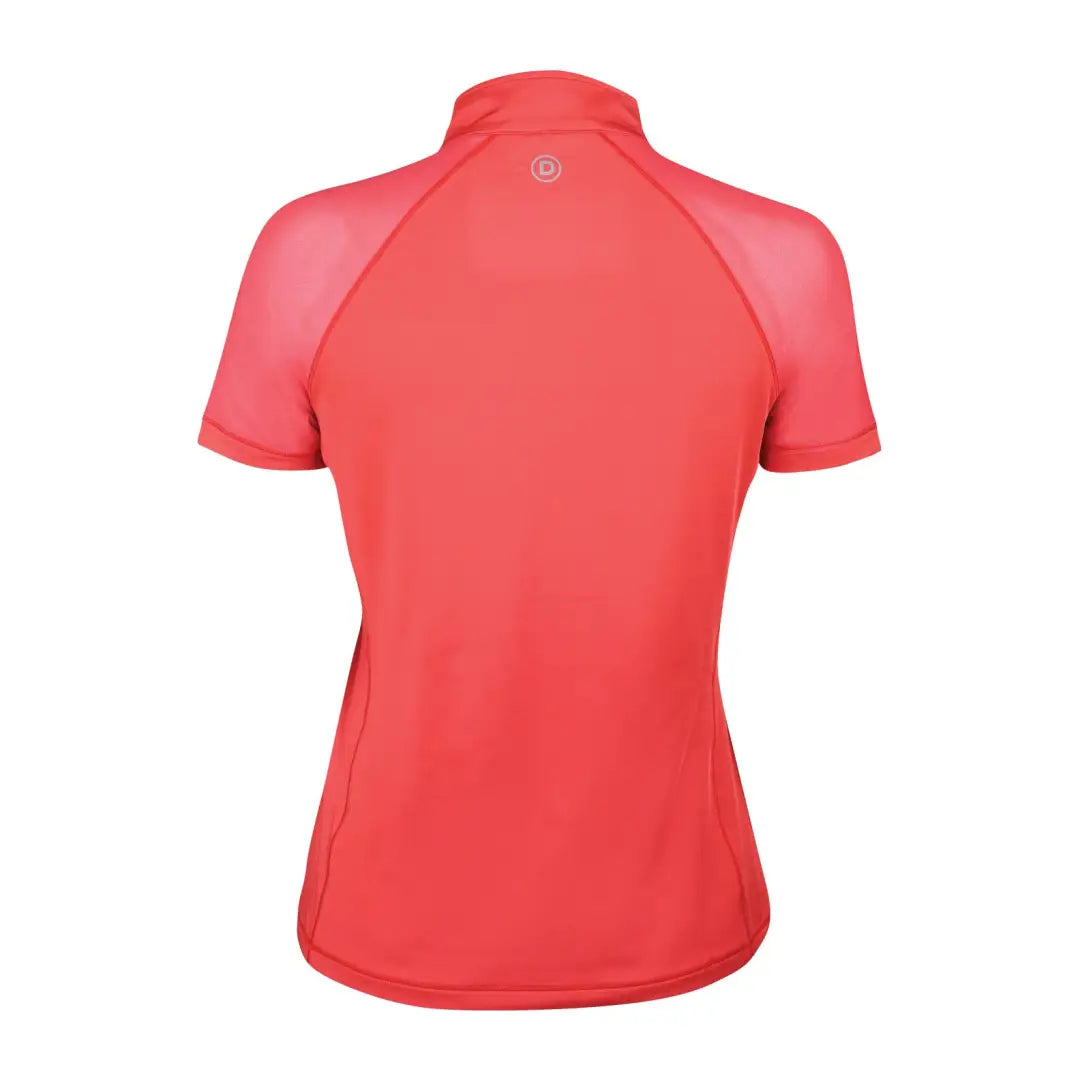 Coral Dublin Sarah Short Sleeve Top with mesh shoulder panels for sporty style