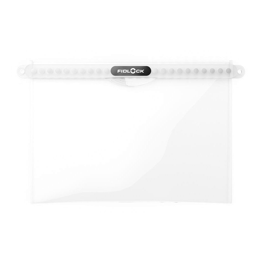 Transparent waterproof document pouch in a Fidlock Multi Dry Bag perfect for travel