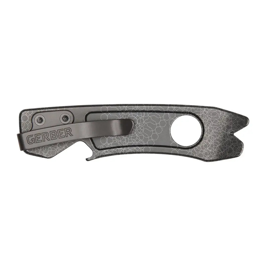 Metallic Gerber Chonk multi-tool featuring a pry bar and bottle opener for country clothing