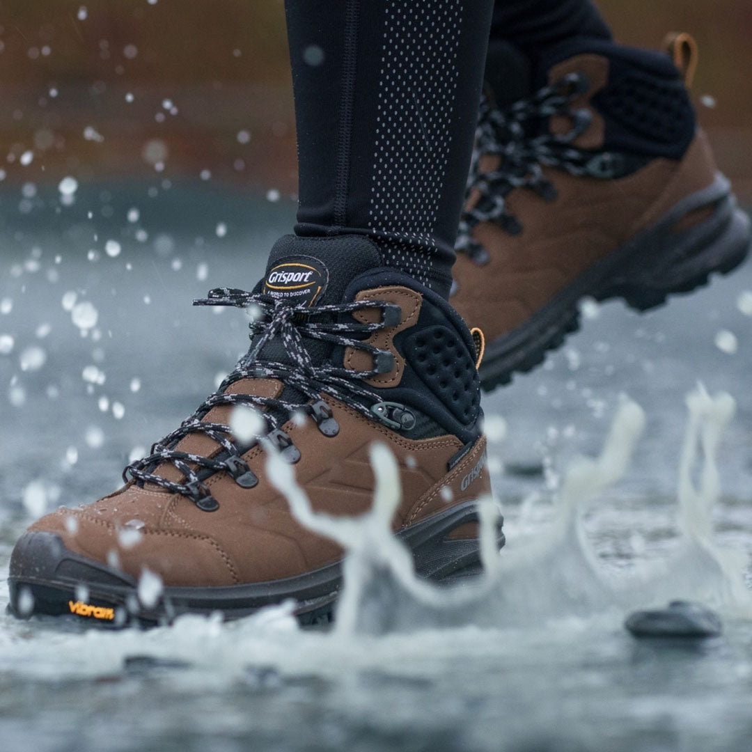 Brown leather Grisport Lady Lynx Boot, the perfect companion for hiking adventures