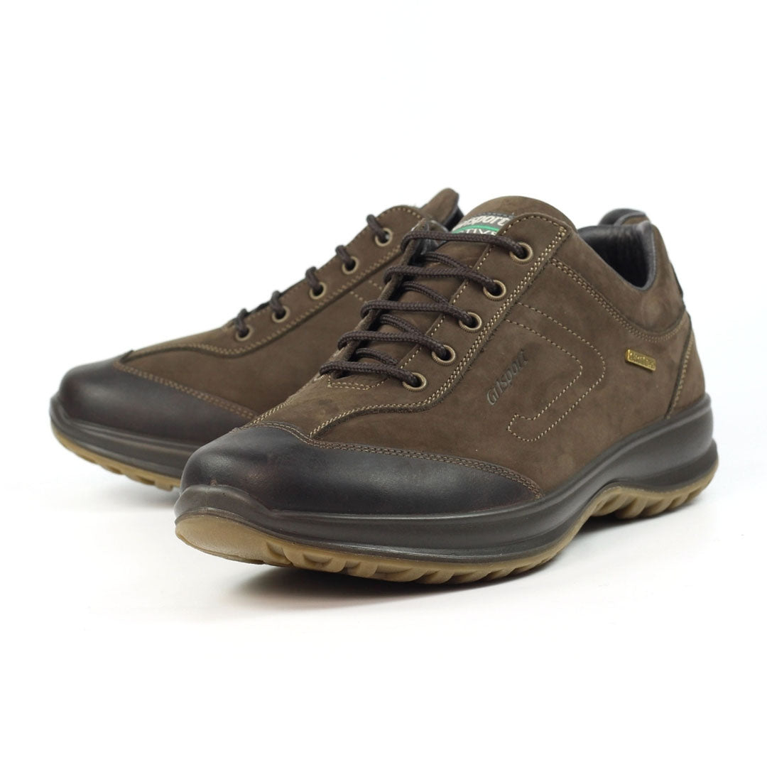 Brown leather Grisport Westpoint Active Shoes for country clothing and outdoor adventures