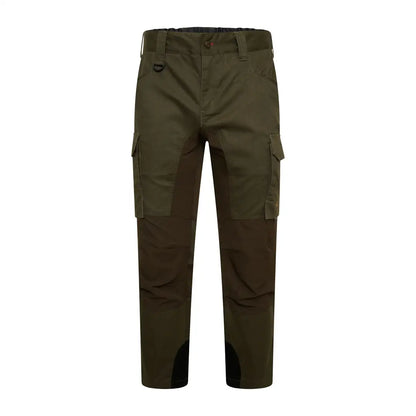 Olive green Harehill Ridgegate Cargo Trouser perfect for country clothing and outdoor adventures