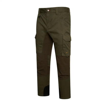 Olive green Harehill Ridgegate Cargo Trouser perfect for outdoors and hunting adventures