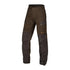 Pair of Harkila Asmund Trousers in brown with reinforced knees for outdoor adventures