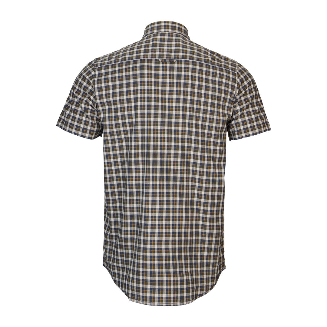 Plaid short-sleeved shirt from Harkila, perfect for country clothing and outdoor adventures