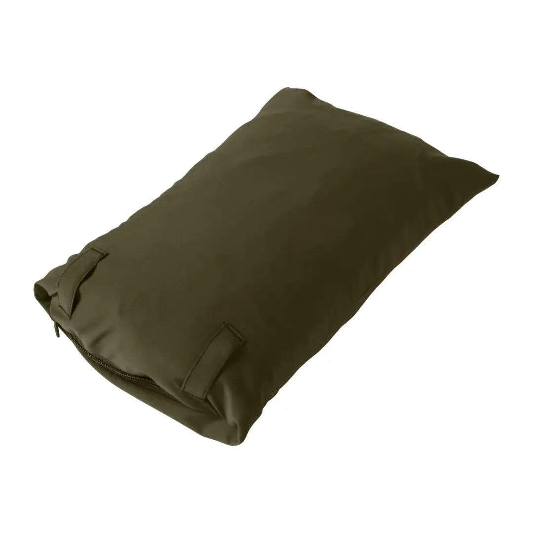 Olive green cushion with zipper from Harkila Orton Packable Lady Jacket collection