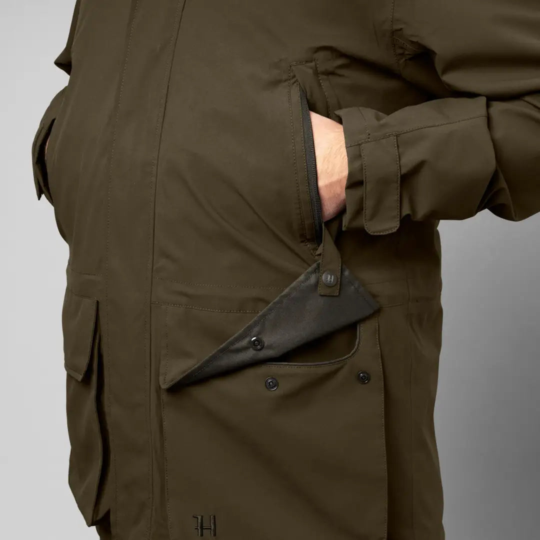 Harkila Orton Tech HWS Jacket, a classic hunting jacket made with stretchy fabric