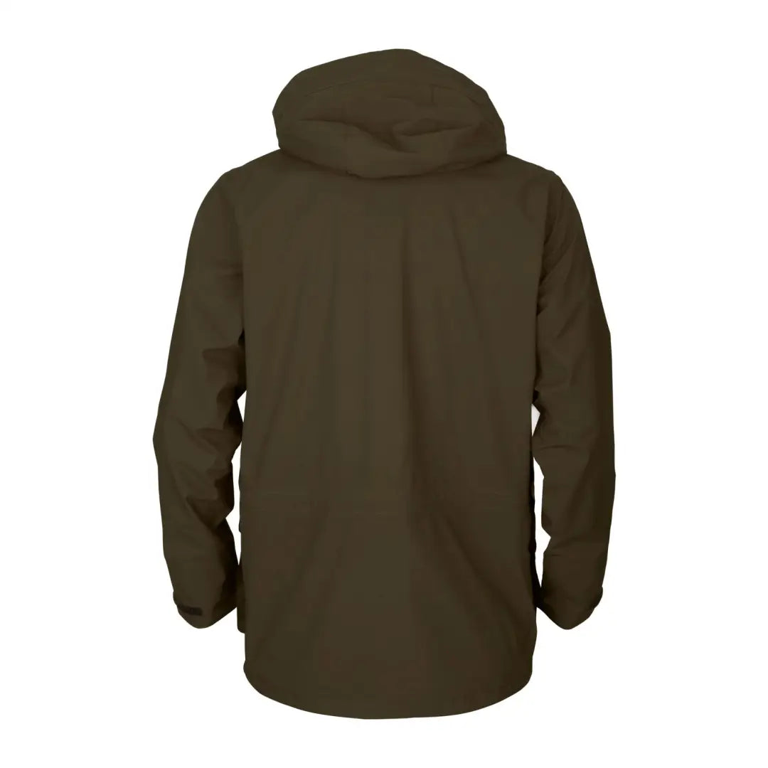 Dark olive green Harkila Orton Tech HWS Jacket, a classic hunting jacket made with stretchy fabric