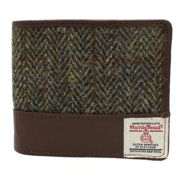 Harris Callum Harris Tweed Leather Wallet At New New Forest Clothing