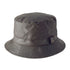 Stylish Gray Heather Johnston Wax Bush Hat perfect for country clothing and outdoor adventures