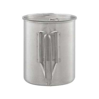 Stainless steel canister with raised design from Helikon-Tex Pathfinder Cook Set for hunting