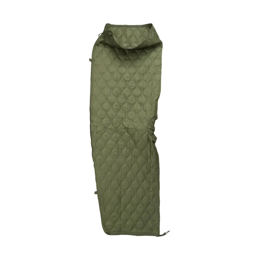 Olive green quilted sleeping bag with hood from Helikon-Tex Swagman Roll Basic