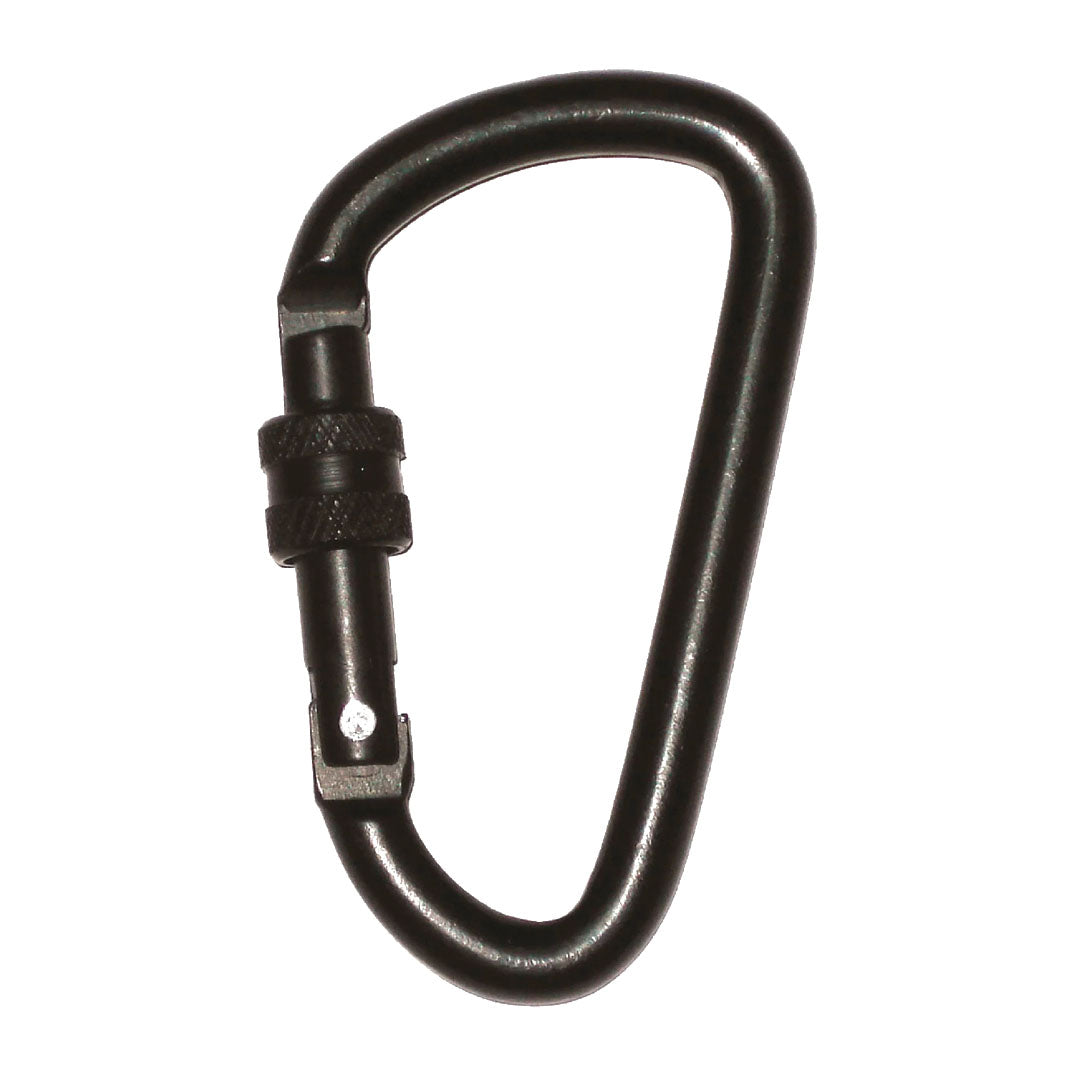 Black Highlander Basilisk Karabiner, 6mm – perfect for your outdoor adventures!