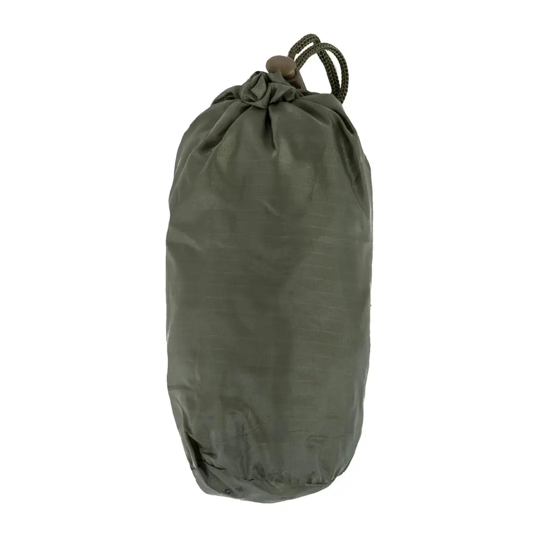 Olive green drawstring stuff sack for Highlander Lightweight Bergan Rucksack Rain Cover