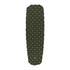 Dark green Highlander NAP-PAK inflatable sleeping mat with textured diamond pattern