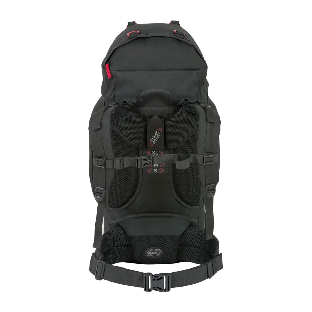 Black Highlander Rambler Rucksack 66L, a versatile backpack for your hiking adventures