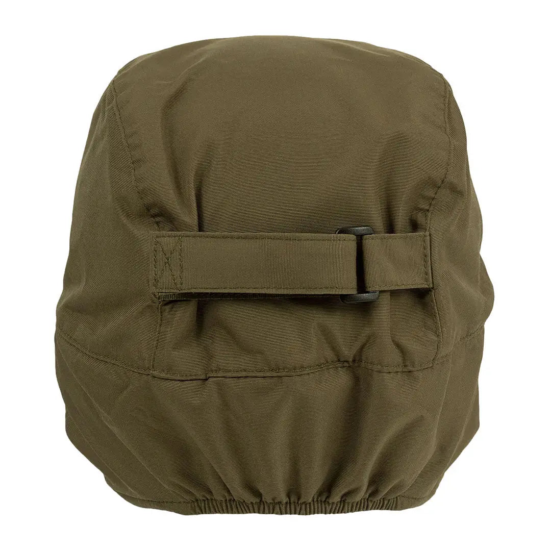 Olive green adjustable helmet cover for the Highlander Waterproof Mountain Hat