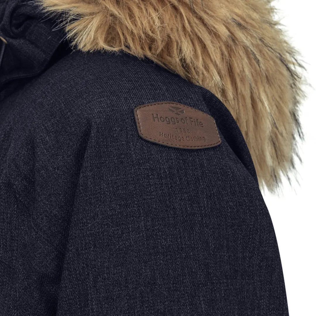 Winter coat with fur-trimmed hood, part of the Argyll II waterproof smart combination