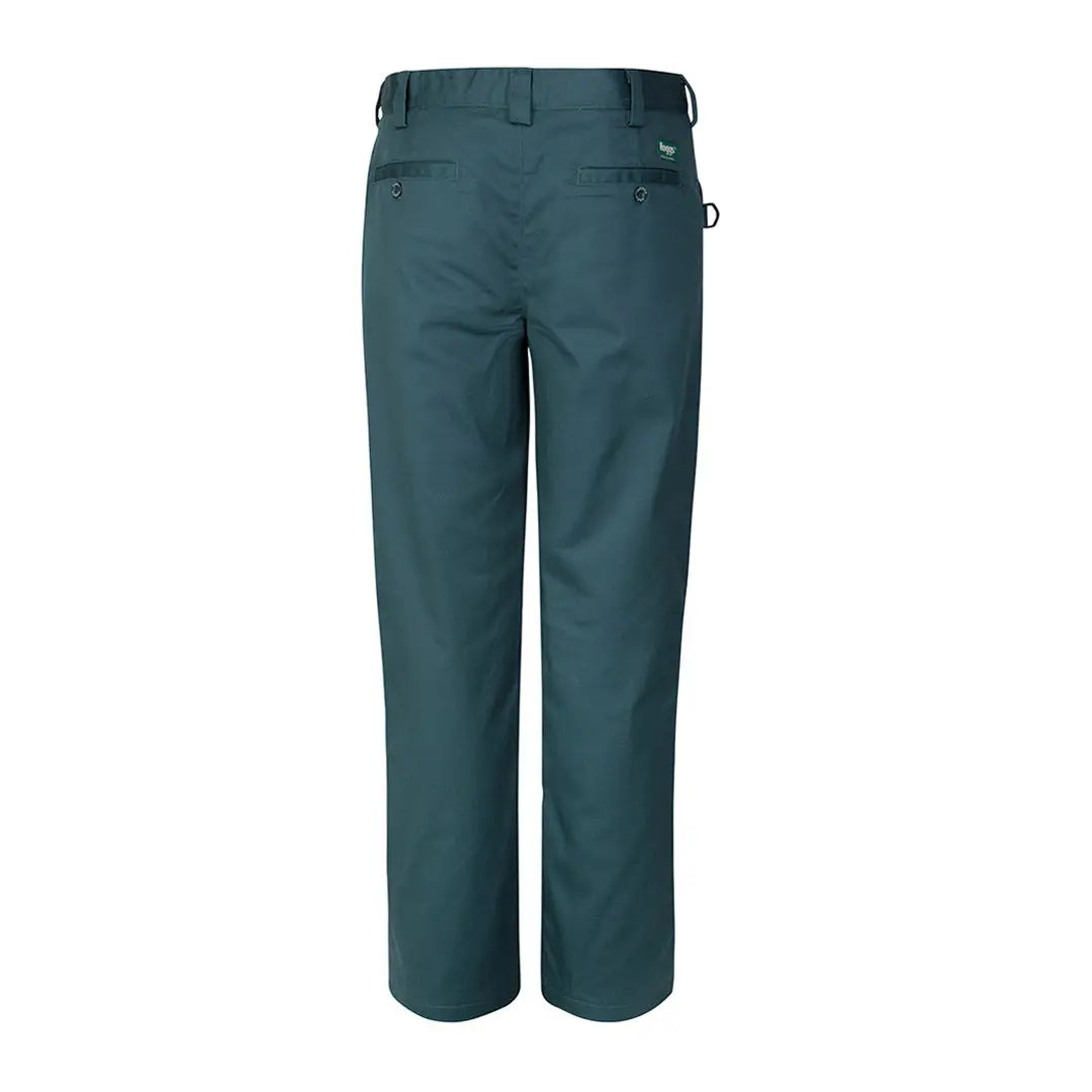 Teal Fife Bushwhacker Stretch Trousers with belt loops and back pockets