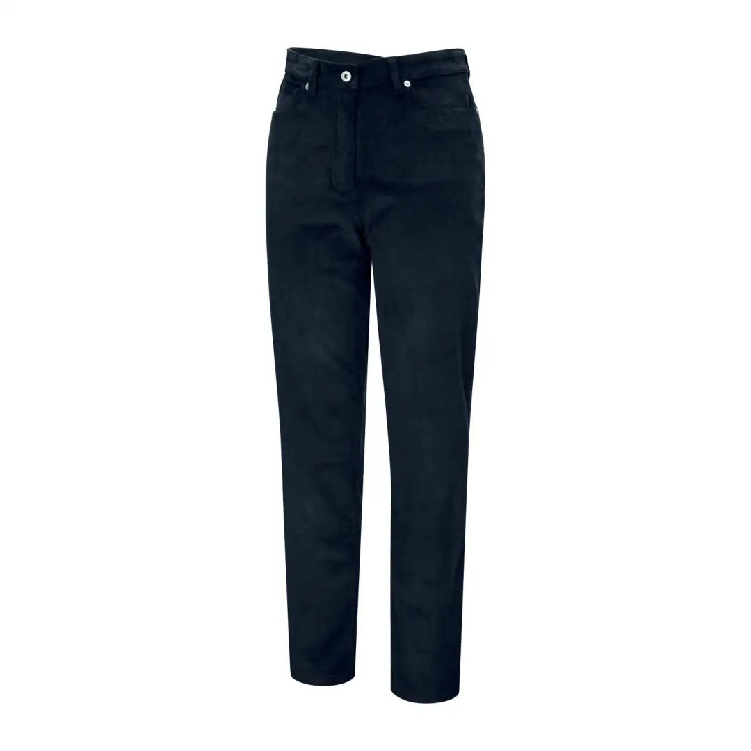 Dark blue denim jeans from Hoggs of Fife’s Ladies Ceres Stretch Cord collection